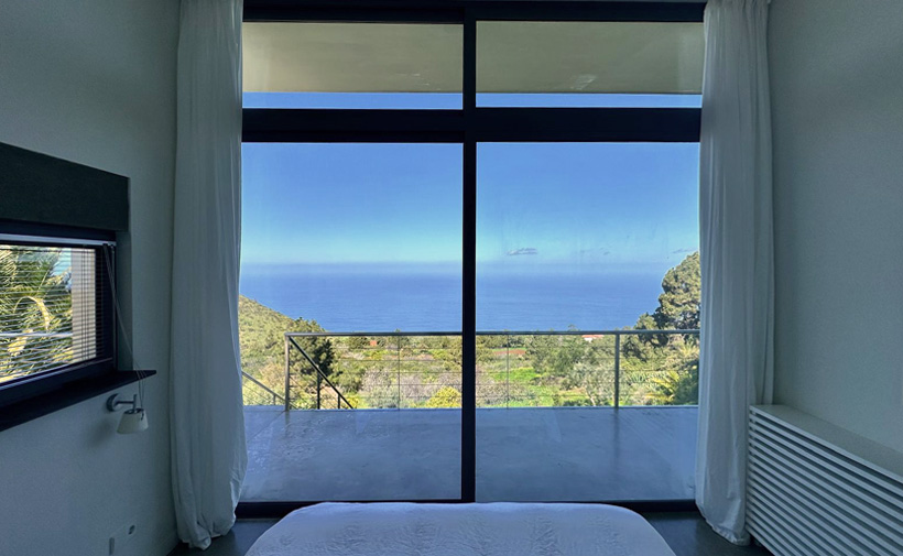 Elegantes Ferienhaus auf den Kanaren/La Palma mit Meerblick