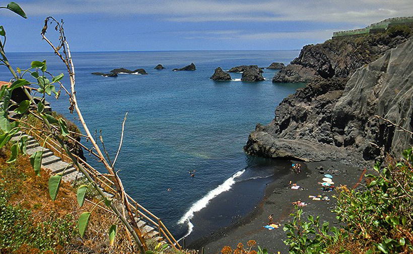 Luxuriöse Designervilla auf den Kanaren/La Palma mit Meerblick